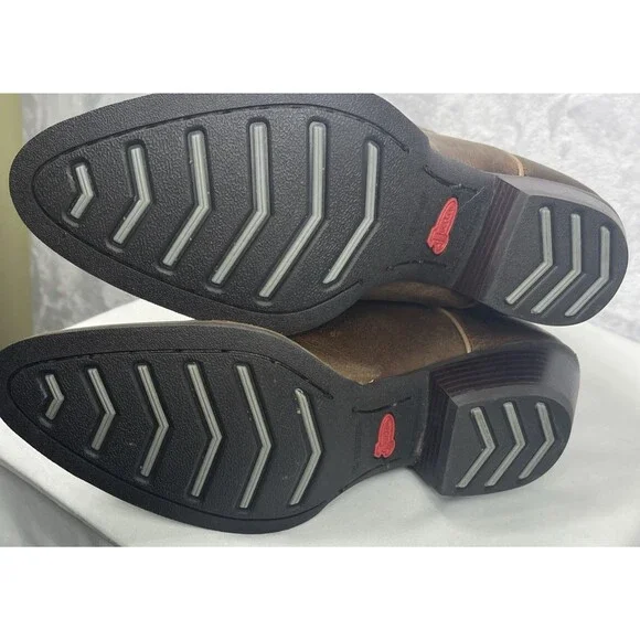 Justin Quinlan Cowboy Boots Cowgirl Brown Size 9B Style SVL2001 NEW (no box) - Picture 7 of 10